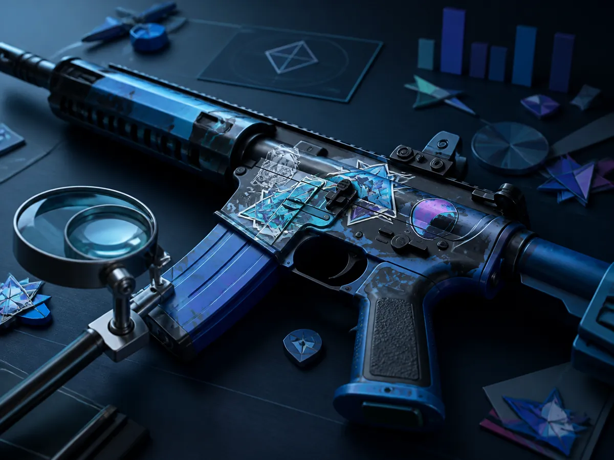 How much do applied stickers add to a CS2 skin?