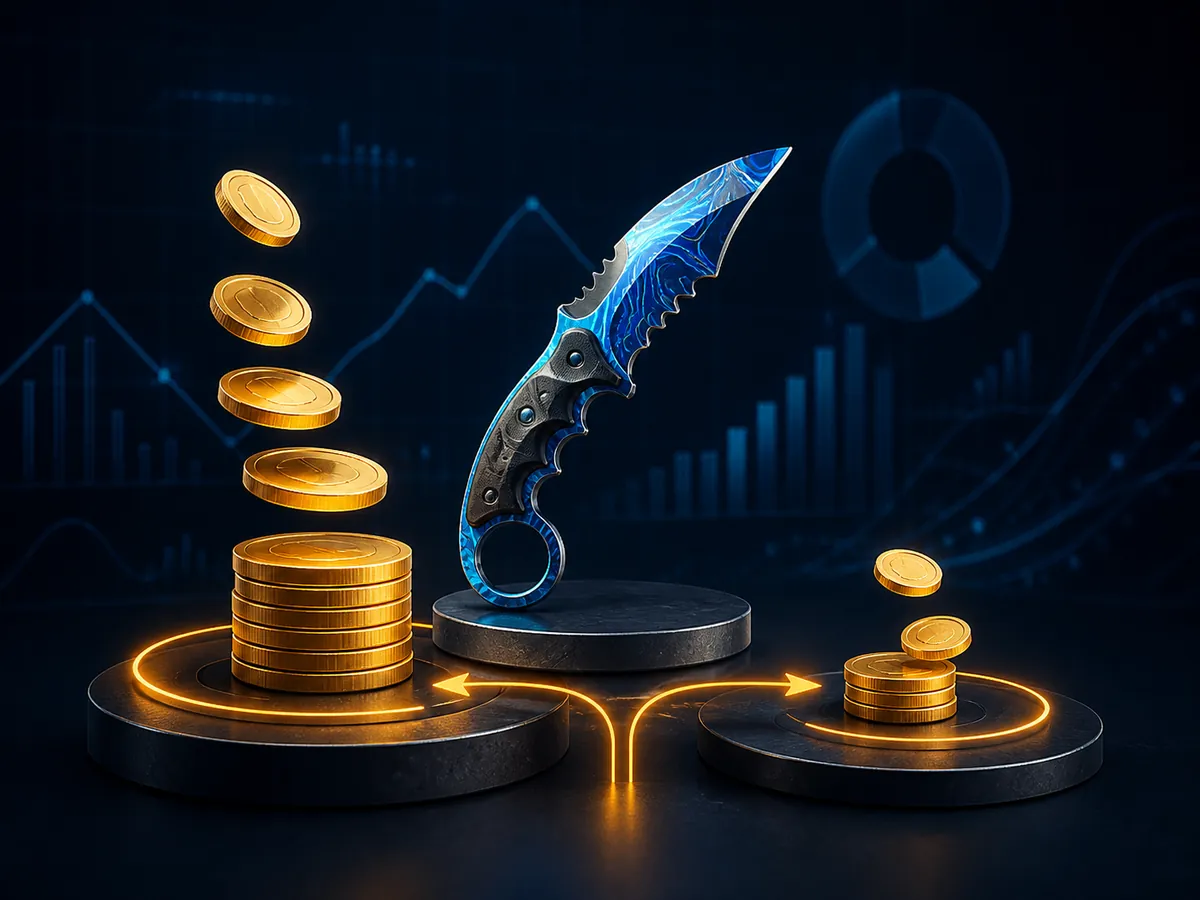 Steam Market fees: buyer total and seller proceeds