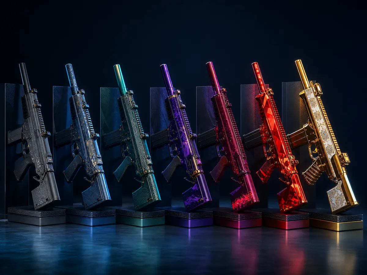 CS2 skin rarity: what the colors mean