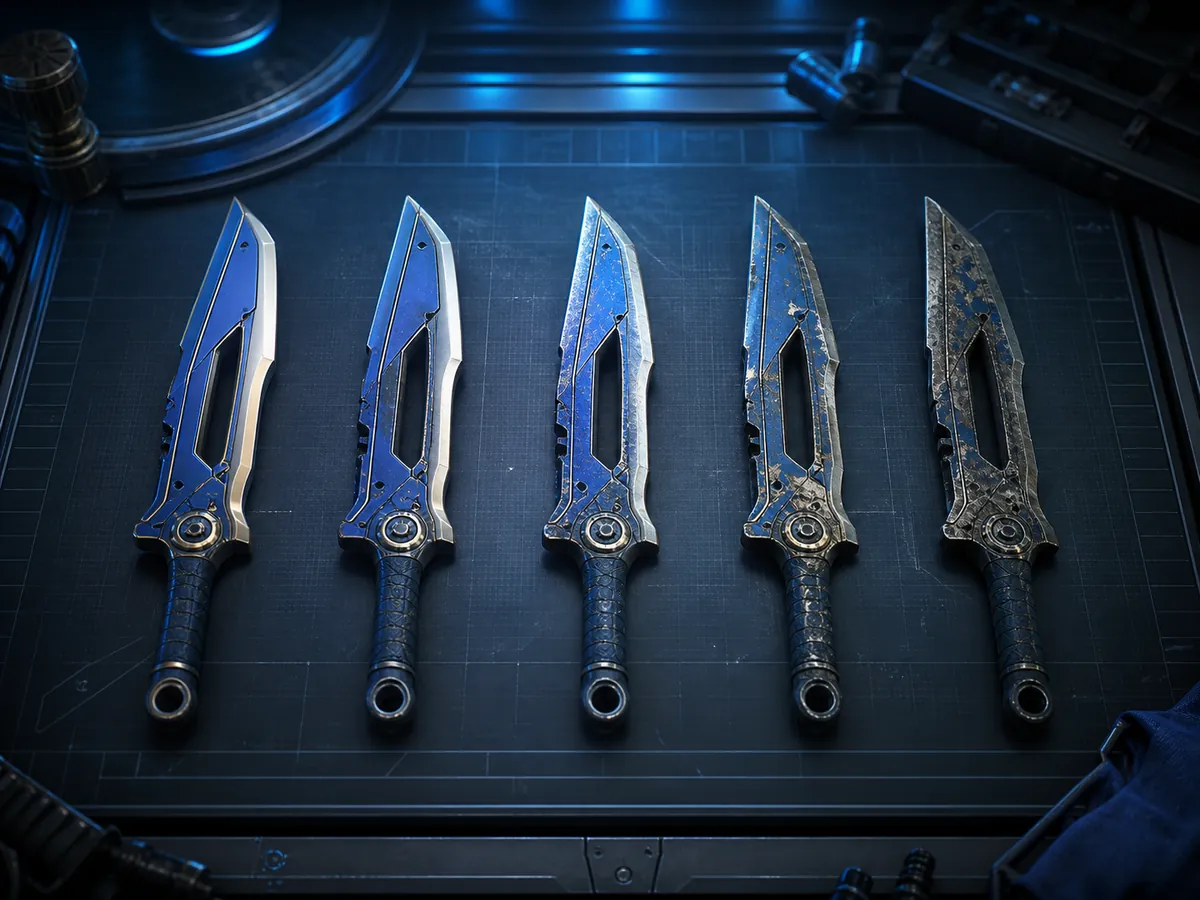 CS2 skin conditions: FN, MW, FT, WW and BS